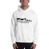 Compassionate Traveler Soft Vegan Hoodie / Female Backpacker