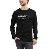 Empathy Unisex Vegan Long Sleeve