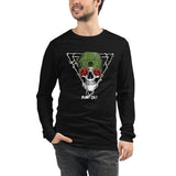 Plant Cult Rose Skull Unisex Long Sleeve