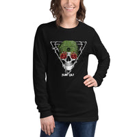 Plant Cult Rose Skull Unisex Long Sleeve