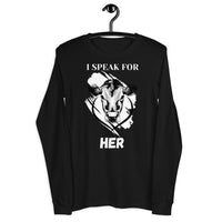 HER Unisex Animal Rights Long Sleeve