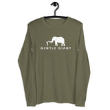 Gentle Giant Unisex Animal Rights Long Sleeve Tee