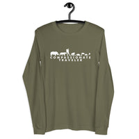 Compassionate Traveler Unisex Vegan Long Sleeve Tee / Wild Edition