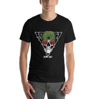 Plant Cult Rose Skull Short Sleeve Unisex Vegan Tee