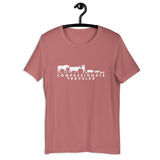 Compassionate Traveler Short Sleeve Unisex Vegan Shirt