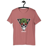 Plant Cult Rose Skull Short Sleeve Unisex Vegan Tee