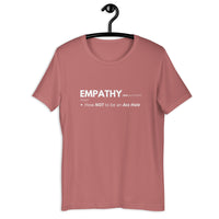 EMPATHY Short Sleeve Unisex Vegan Tee