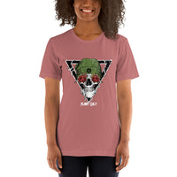 Plant Cult Rose Skull Short Sleeve Unisex Vegan Tee