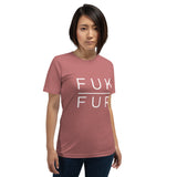 FUK FUR Short Sleeve Unisex Animal Rights Tee