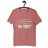 The Question Unisex Short Sleeve Vegan Tee