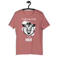 HER Short-Sleeve Unisex Animal Rights Tee