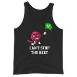 Can't Stop the Beet Men's Vegan Premium Tank