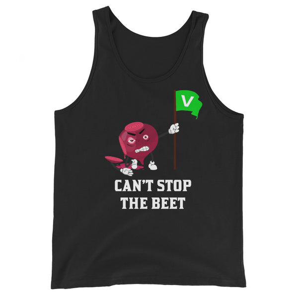 Can't Stop the Beet Men's Vegan Premium Tank