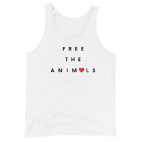 Free the Animals Men's Animal Rights Premium Tank