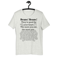 Beans! Beans! Short Sleeve Unisex Vegan Shirt