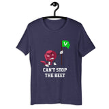 Can't Stop The Beet Short Sleeve Unisex Vegan Shirt