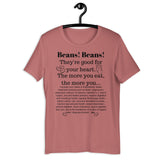 Beans! Beans! Short Sleeve Unisex Vegan Shirt