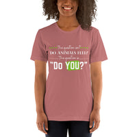 The Question Unisex Short Sleeve Vegan Tee