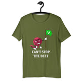 Can't Stop The Beet Short Sleeve Unisex Vegan Shirt