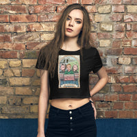 The Activist Tarot Women's Animal Rights Crop Top