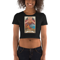 The Fool Tarot Women's Animal Rights Crop Top