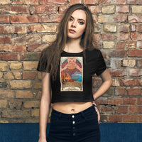 The Fool Tarot Women's Animal Rights Crop Top