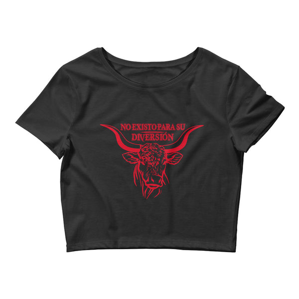 El Torro Women’s Animal Rights Crop Tee