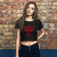 El Torro Women’s Animal Rights Crop Tee