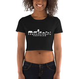 Compassionate Traveler Women’s Vegan Crop Tee