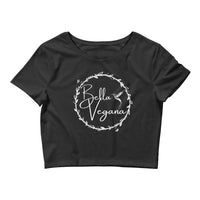 Bella Vegana Women’s Vegan Crop Tee