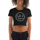 Bella Vegana Women’s Vegan Crop Tee