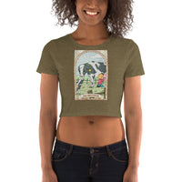 The Mother Tarot Women's Animal Rights Crop Top