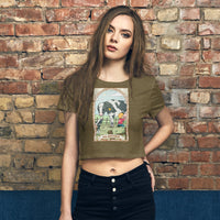 The Mother Tarot Women's Animal Rights Crop Top