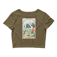 The Mother Tarot Women's Animal Rights Crop Top