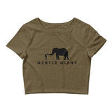 Gentle Giant Women’s Animal Rights Crop Tee