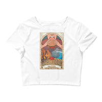 The Fool Tarot Women's Animal Rights Crop Top