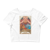 The Fool Tarot Women's Animal Rights Crop Top