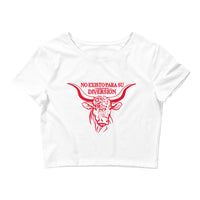 El Torro Women’s Animal Rights Crop Tee