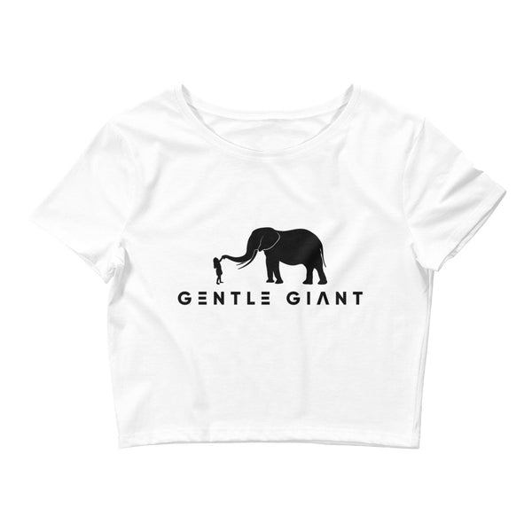 Gentle Giant Women’s Animal Rights Crop Tee