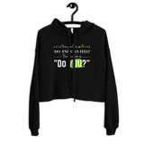 The Question Women's Crop Hoodie