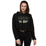 The Question Women's Crop Hoodie