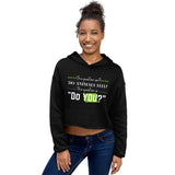 The Question Women's Crop Hoodie