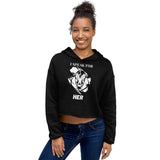 HER Women's Vegan Crop Hoodie