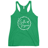 Bella Vegana Women's Racerback Vegan Tank Top