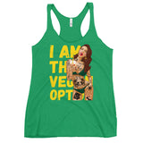 The Vegan Option Women's Racerback Tank Top