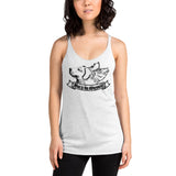 The Difference Women's Racerback Animal Rights Tank Top