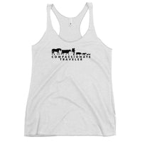 Compassionate Traveler Women's Racerback Vegan Tank Top