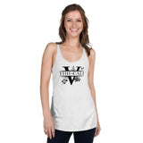 Ethi-Cali Floral V Women's Racerback Vegan Tank Top