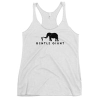 Gentle Giant Women's Racerback Animal Rights Tank Top