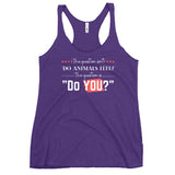 The Question Women's Racerback Vegan Tank